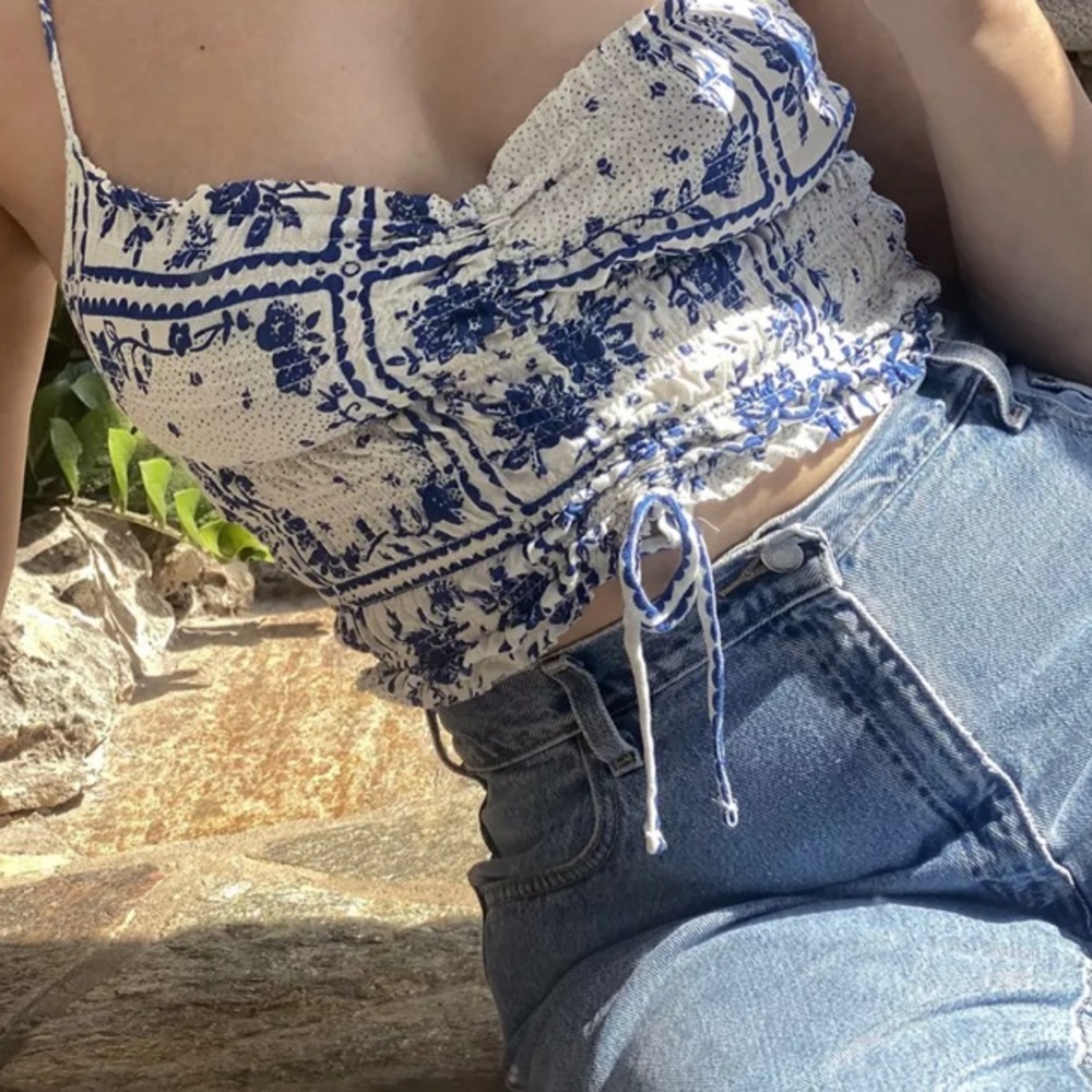 Urban Outfitters Ruched Tank